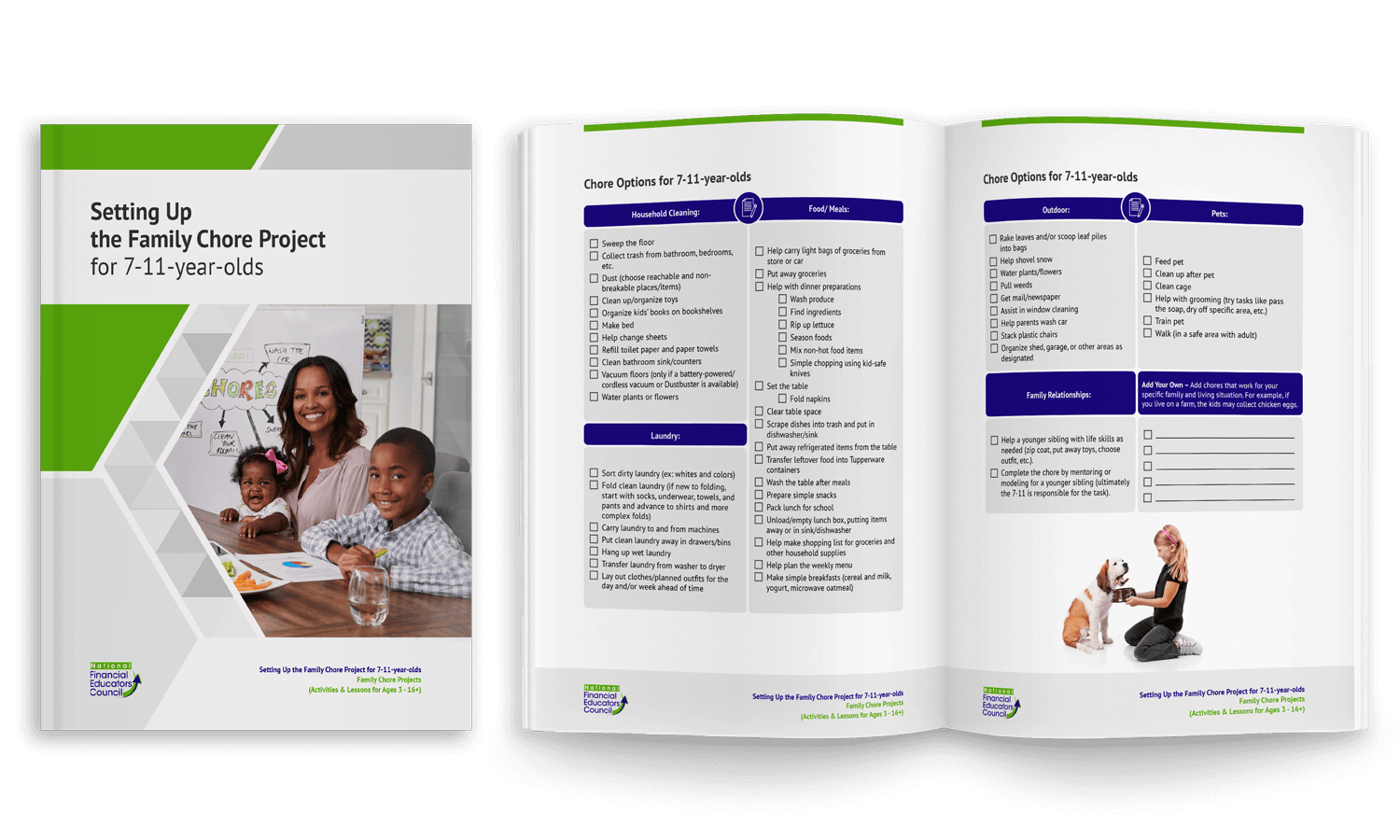 Family Finance materials speakers share through the Alabama Financial Educators Council